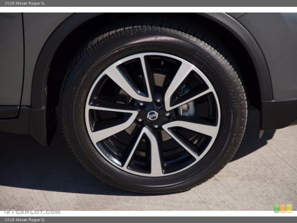 2018 Nissan Rogue SL Wheel and Tire Photo #140850142