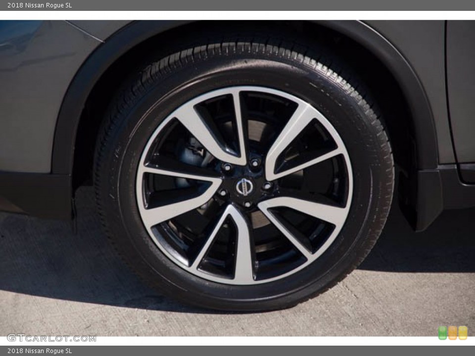 2018 Nissan Rogue Wheels and Tires