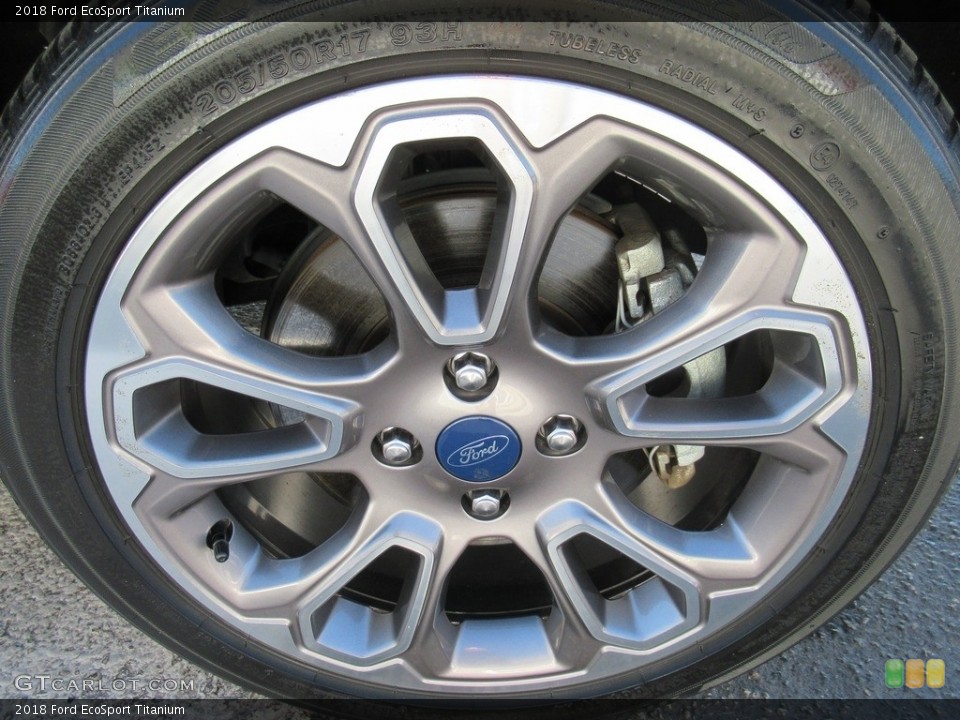2018 Ford EcoSport Titanium Wheel and Tire Photo #140866231