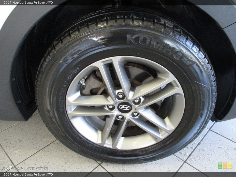 2017 Hyundai Santa Fe Sport AWD Wheel and Tire Photo #140875975