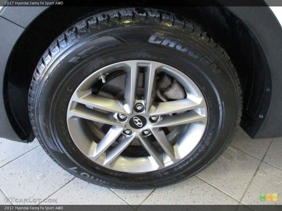 2017 Hyundai Santa Fe Sport AWD Wheel and Tire Photo #140876143