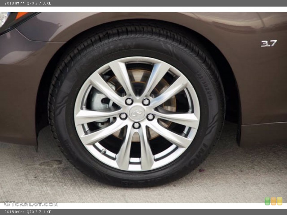 2018 Infiniti Q70 3.7 LUXE Wheel and Tire Photo #140887015