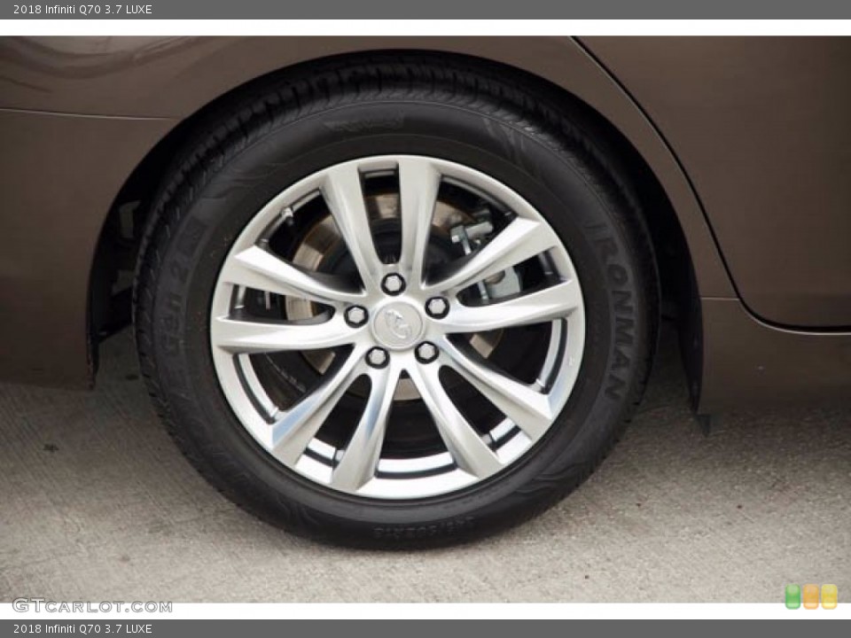2018 Infiniti Q70 3.7 LUXE Wheel and Tire Photo #140887063