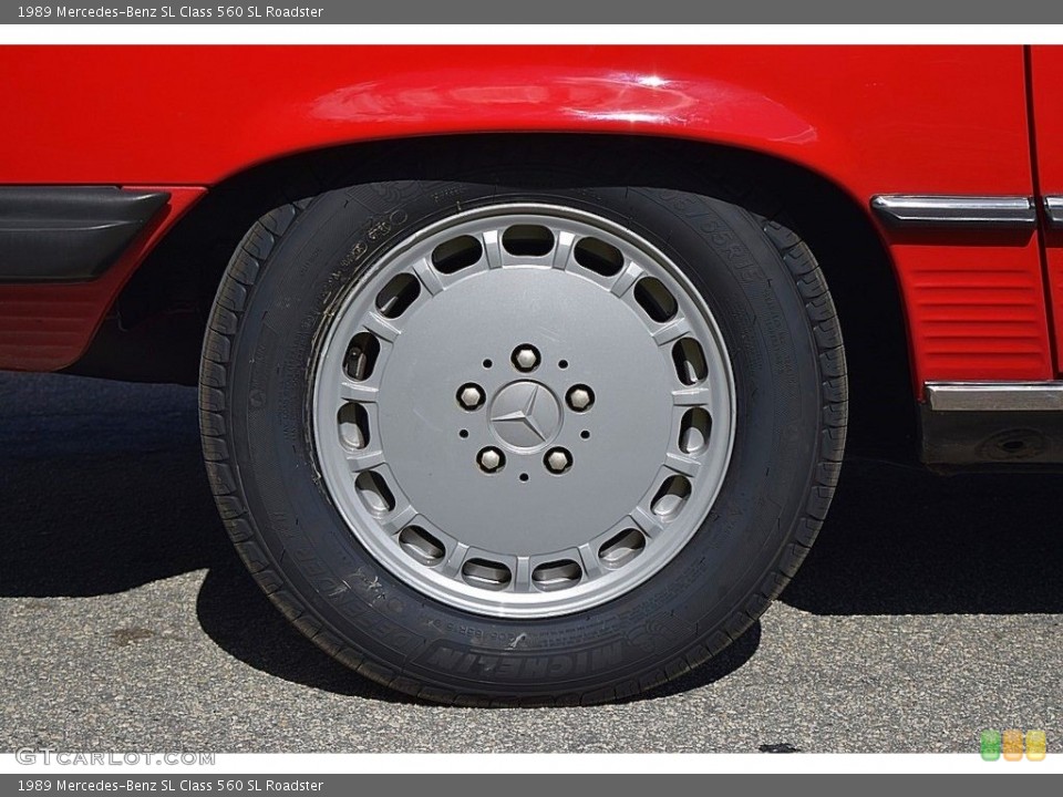 1989 Mercedes-Benz SL Class 560 SL Roadster Wheel and Tire Photo #140892655