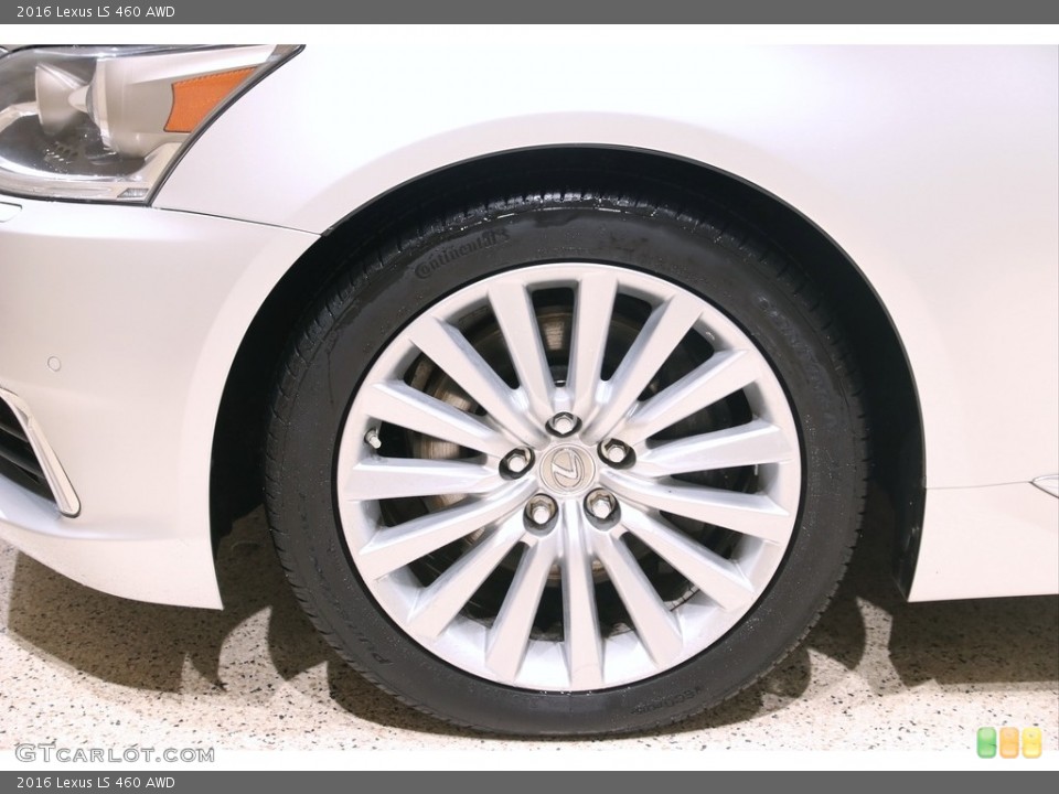 2016 Lexus LS 460 AWD Wheel and Tire Photo #140898661