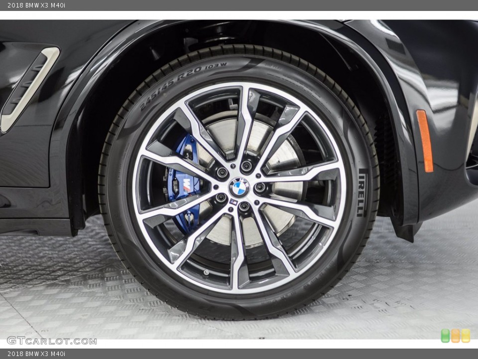2018 BMW X3 Wheels and Tires