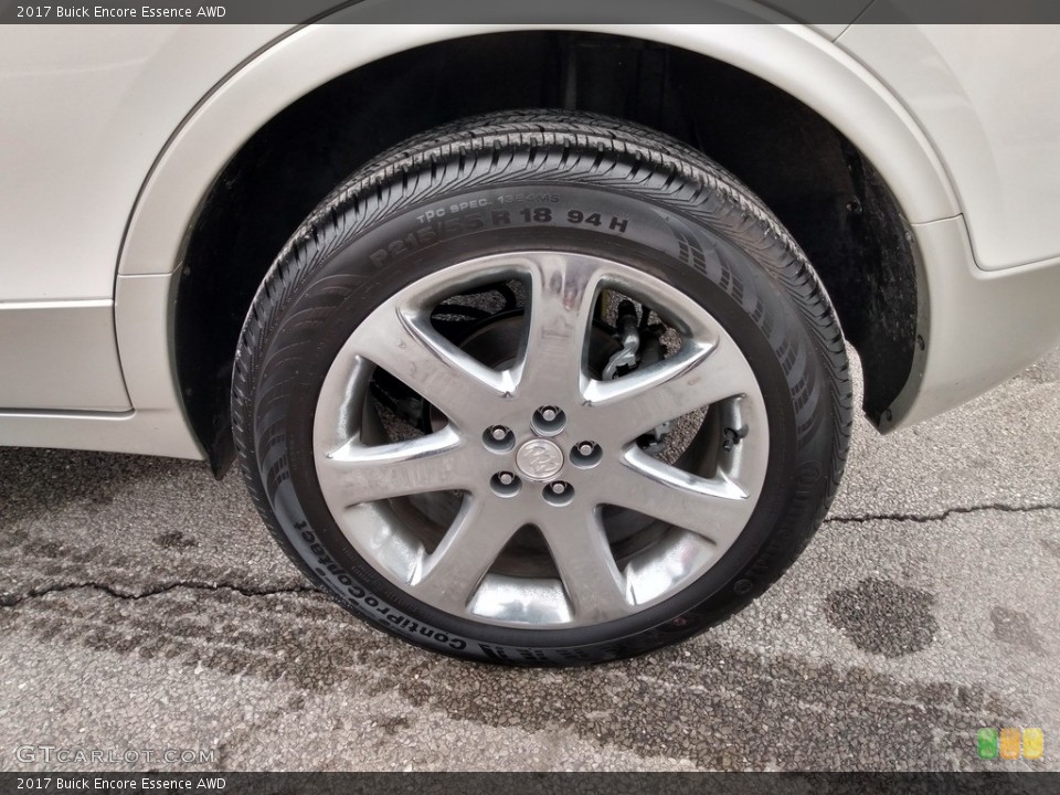 2017 Buick Encore Essence AWD Wheel and Tire Photo #140903517