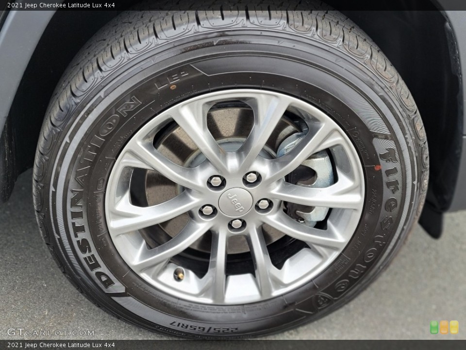 2021 Jeep Cherokee Latitude Lux 4x4 Wheel and Tire Photo #140911001