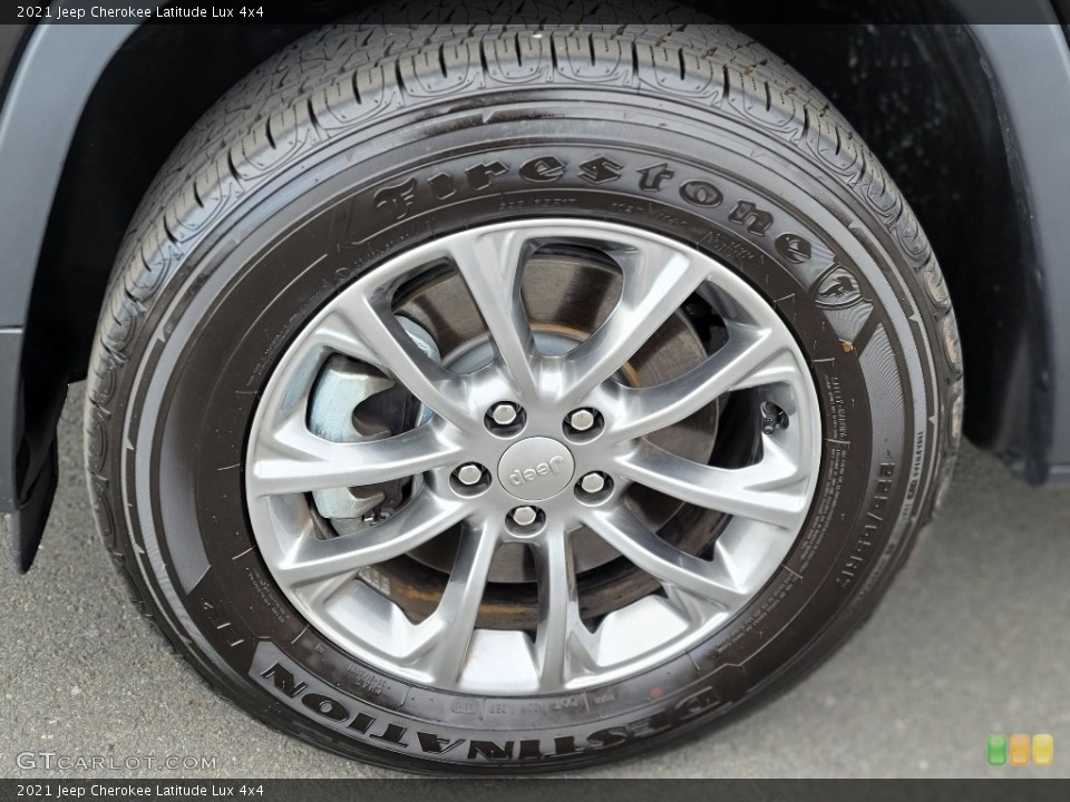 2021 Jeep Cherokee Latitude Lux 4x4 Wheel and Tire Photo #140911256