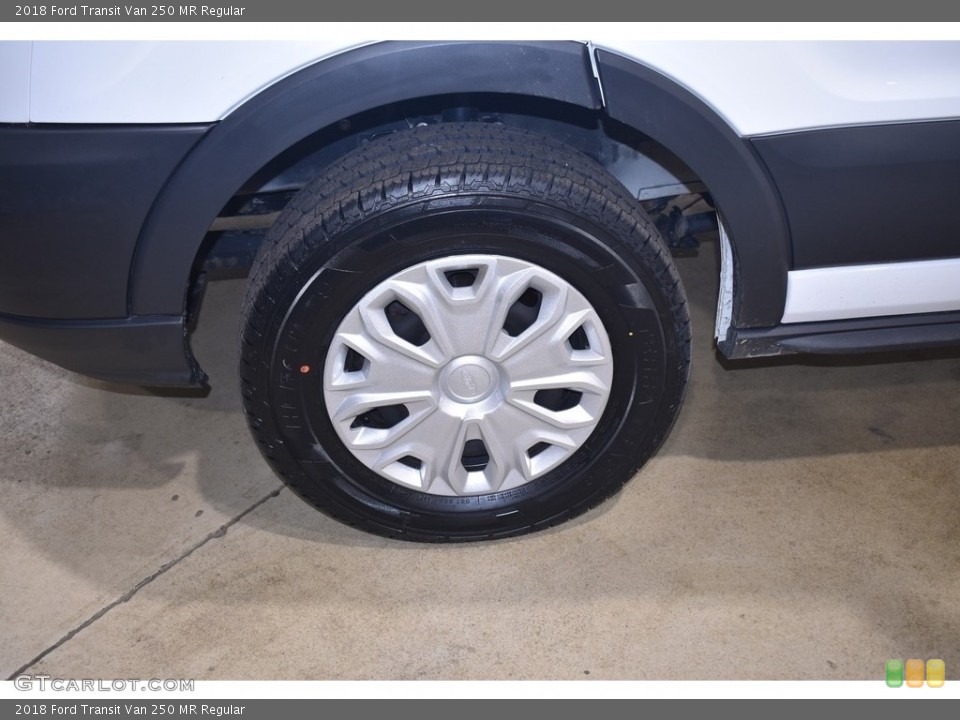 2018 Ford Transit Van 250 MR Regular Wheel and Tire Photo #140925881
