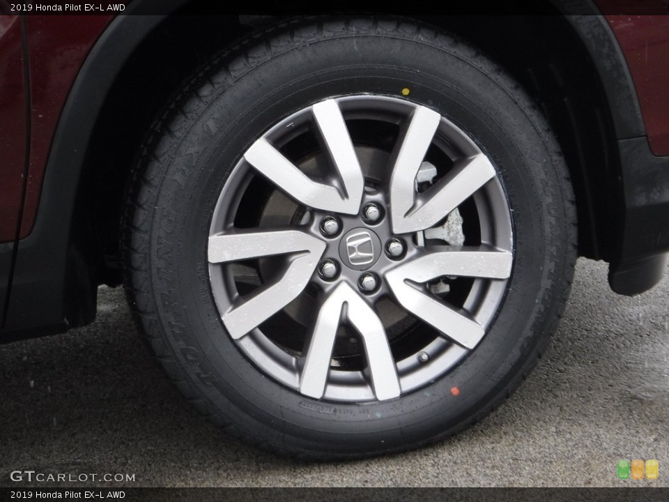 2019 Honda Pilot EX-L AWD Wheel and Tire Photo #140930147