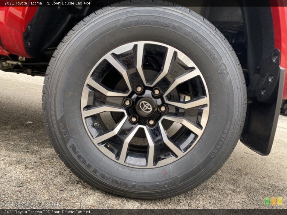 2021 Toyota Tacoma TRD Sport Double Cab 4x4 Wheel and Tire Photo #140937385