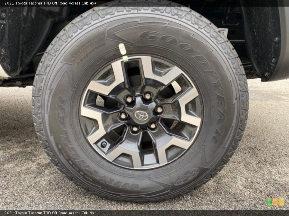 2021 Toyota Tacoma TRD Off Road Access Cab 4x4 Wheel and Tire Photo #140939451
