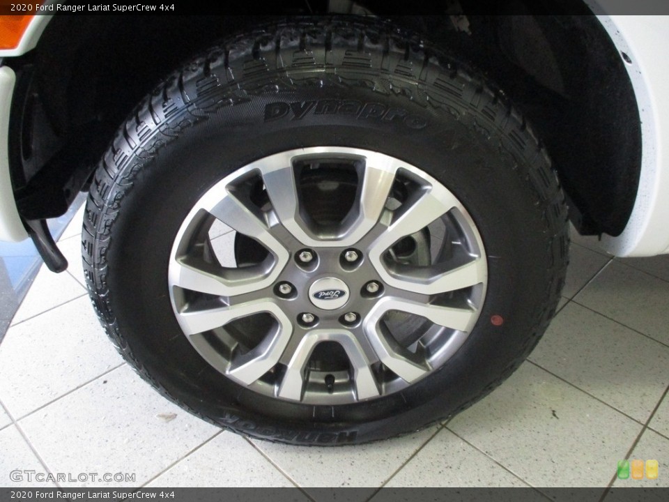 2020 Ford Ranger Lariat SuperCrew 4x4 Wheel and Tire Photo #140948146