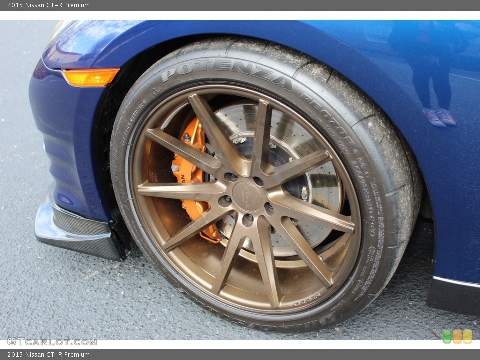 2015 Nissan GT-R Premium Wheel and Tire Photo #140950297