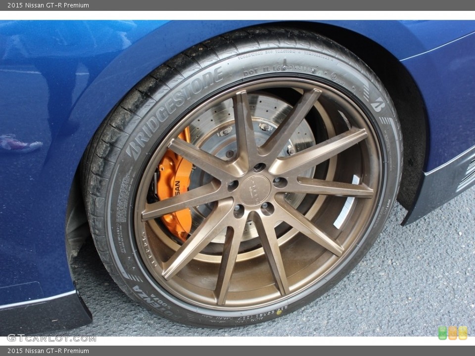 2015 Nissan GT-R Premium Wheel and Tire Photo #140950324