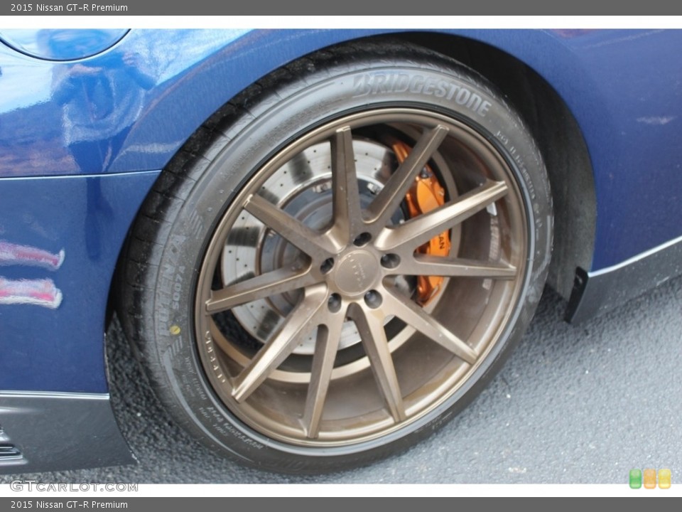 2015 Nissan GT-R Premium Wheel and Tire Photo #140950342