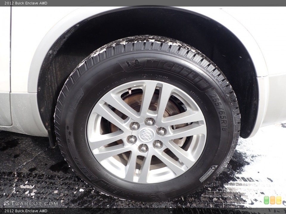 2012 Buick Enclave Wheels and Tires