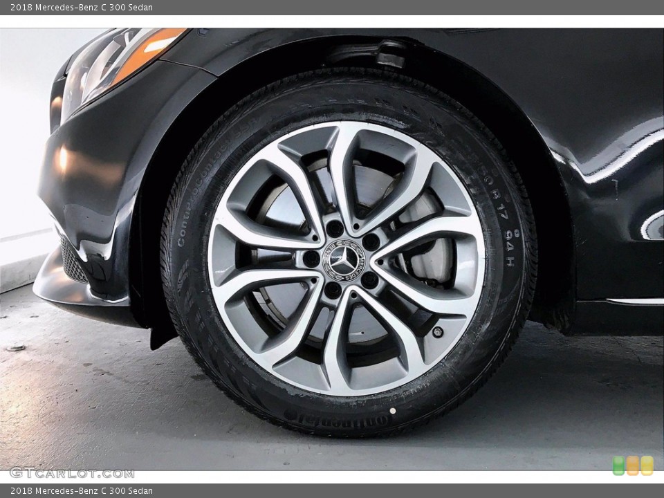 2018 Mercedes-Benz C 300 Sedan Wheel and Tire Photo #140956690