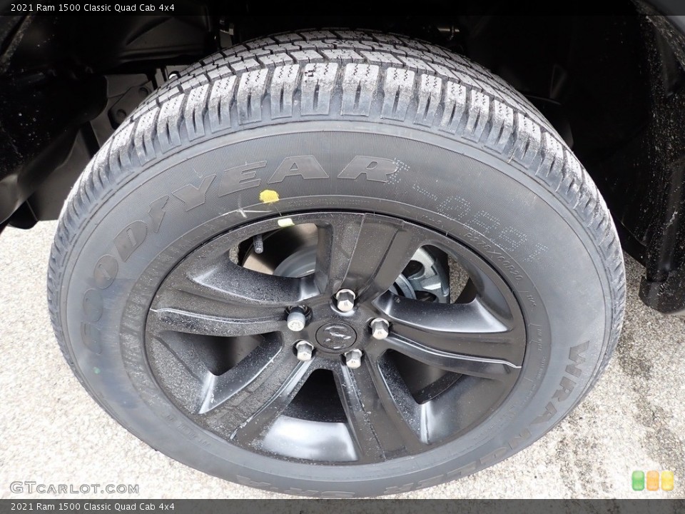 2021 Ram 1500 Classic Quad Cab 4x4 Wheel and Tire Photo #140968355