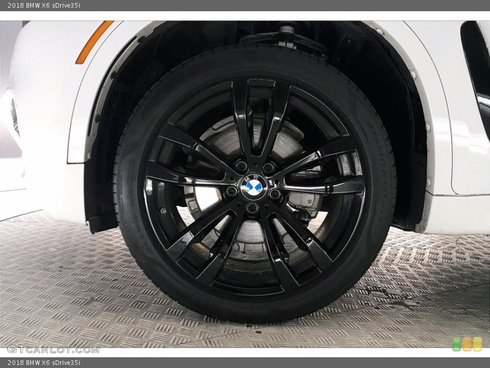 2018 BMW X6 sDrive35i Wheel and Tire Photo #140982715