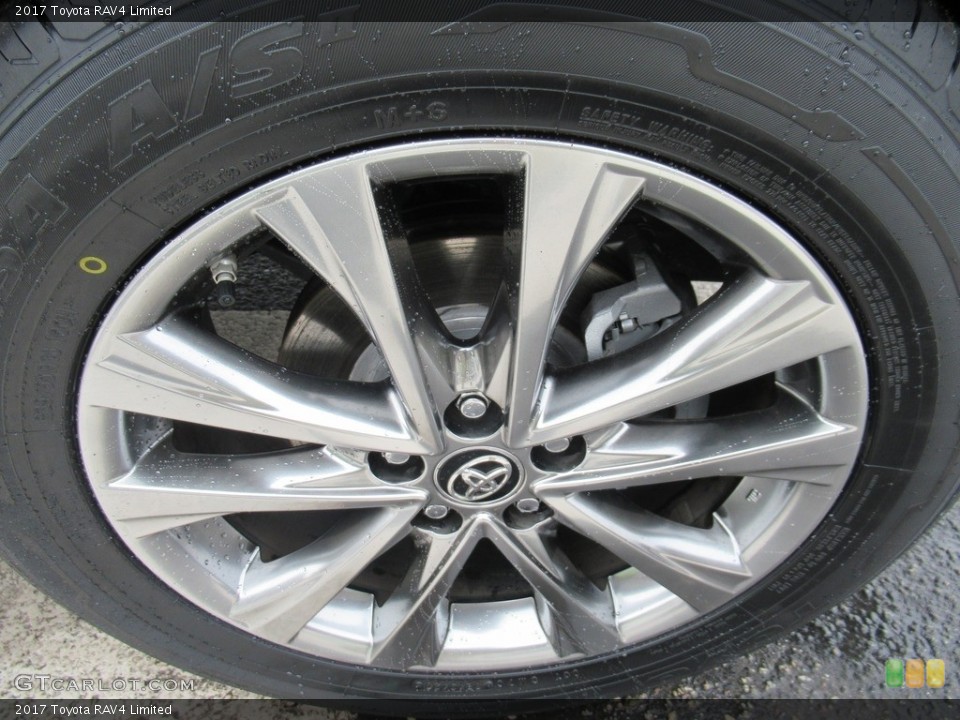 2017 Toyota RAV4 Limited Wheel and Tire Photo #140985052