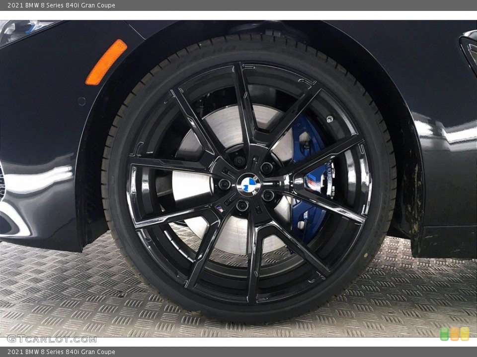 2021 BMW 8 Series 840i Gran Coupe Wheel and Tire Photo #140985684