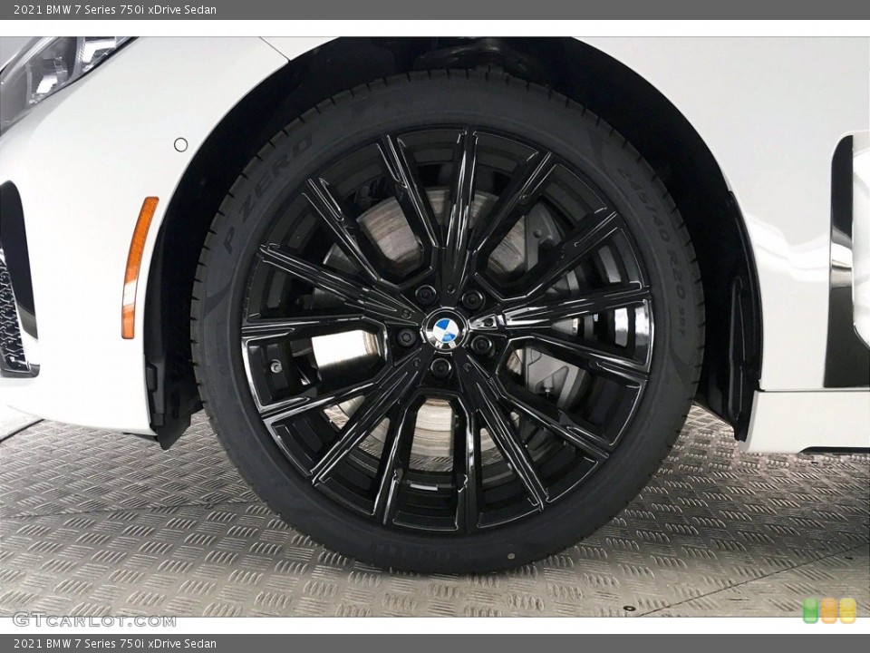 2021 BMW 7 Series 750i xDrive Sedan Wheel and Tire Photo #140985988