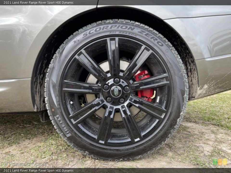 2021 Land Rover Range Rover Sport HSE Dynamic Wheel and Tire Photo #140987379