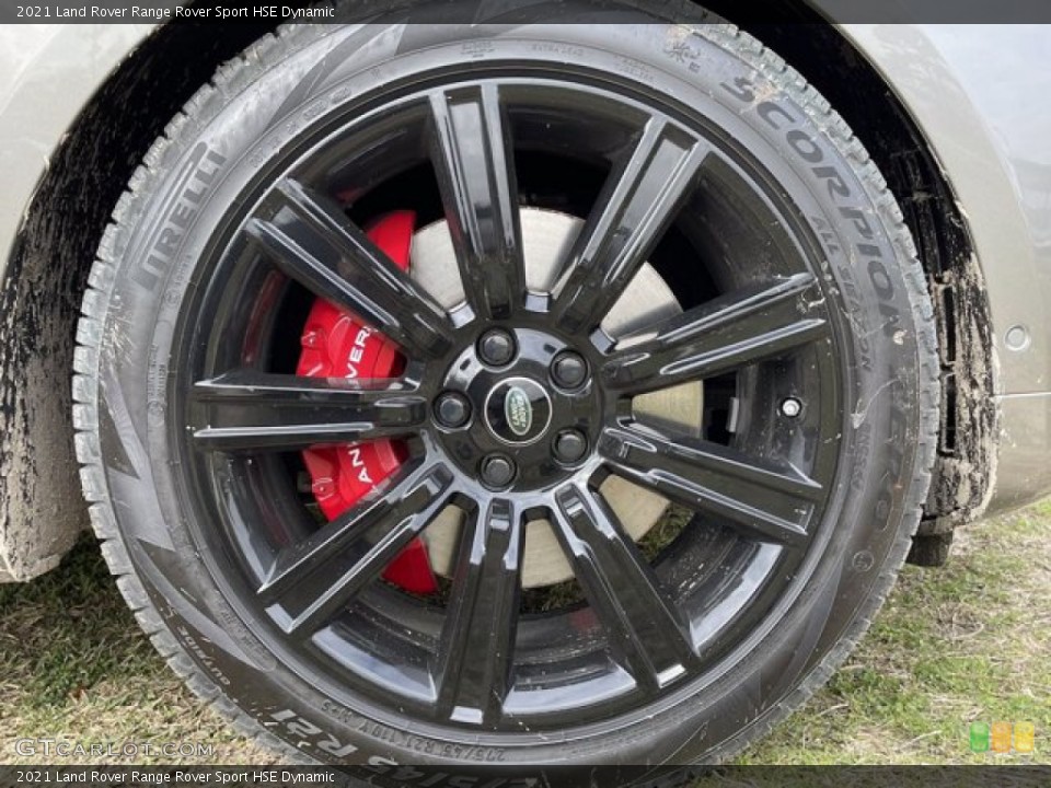 2021 Land Rover Range Rover Sport HSE Dynamic Wheel and Tire Photo #140987409
