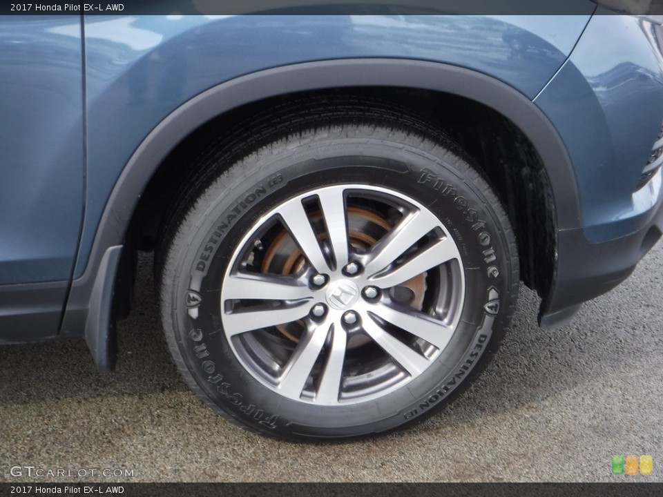 2017 Honda Pilot EX-L AWD Wheel and Tire Photo #140991915