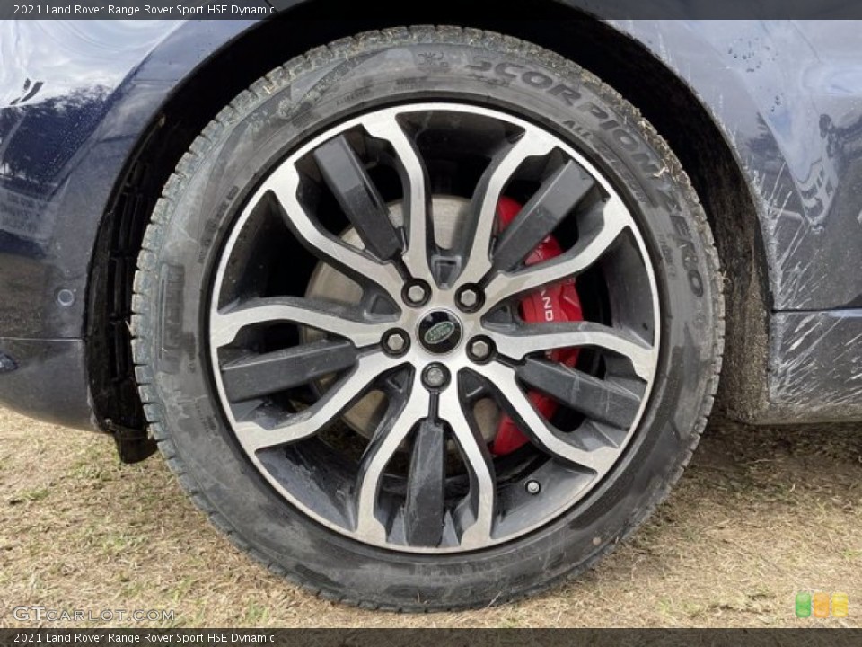 2021 Land Rover Range Rover Sport HSE Dynamic Wheel and Tire Photo #140992143