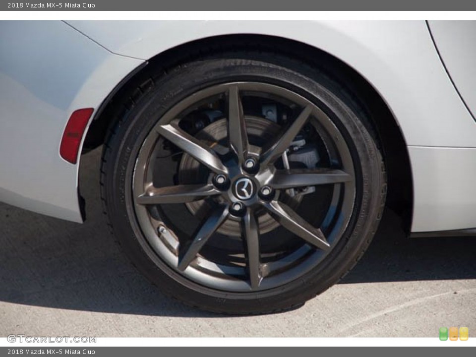 2018 Mazda MX-5 Miata Club Wheel and Tire Photo #140992464