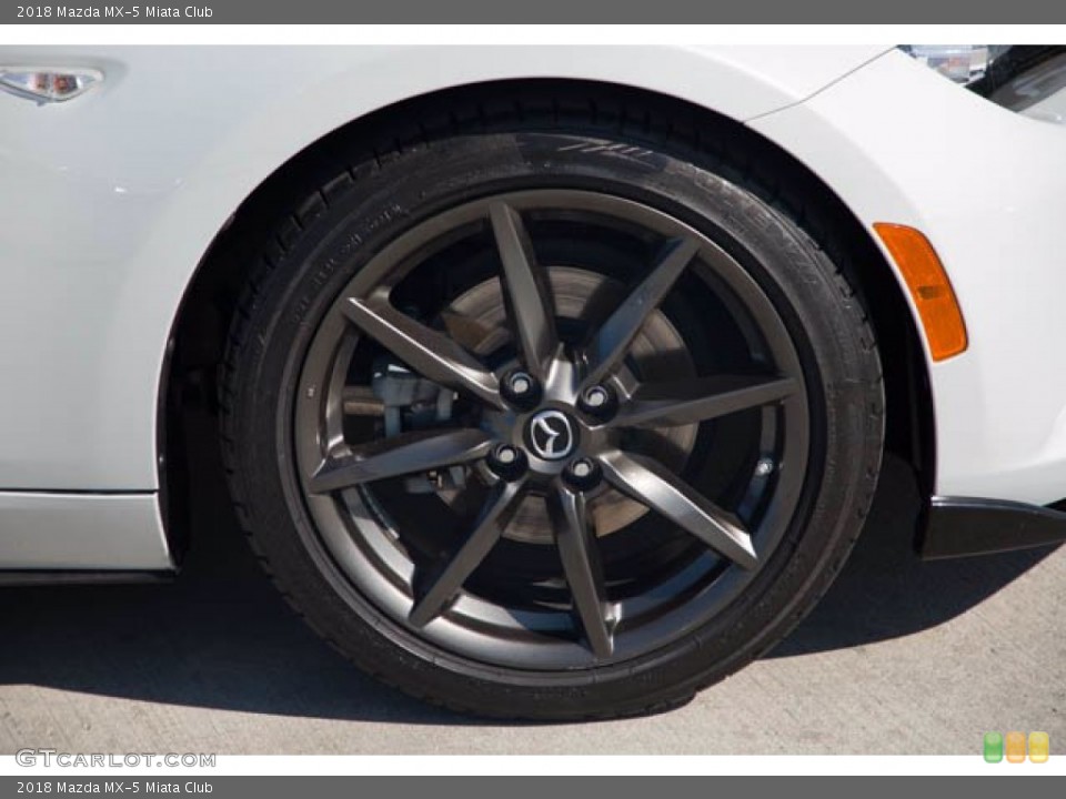 2018 Mazda MX-5 Miata Club Wheel and Tire Photo #140992480