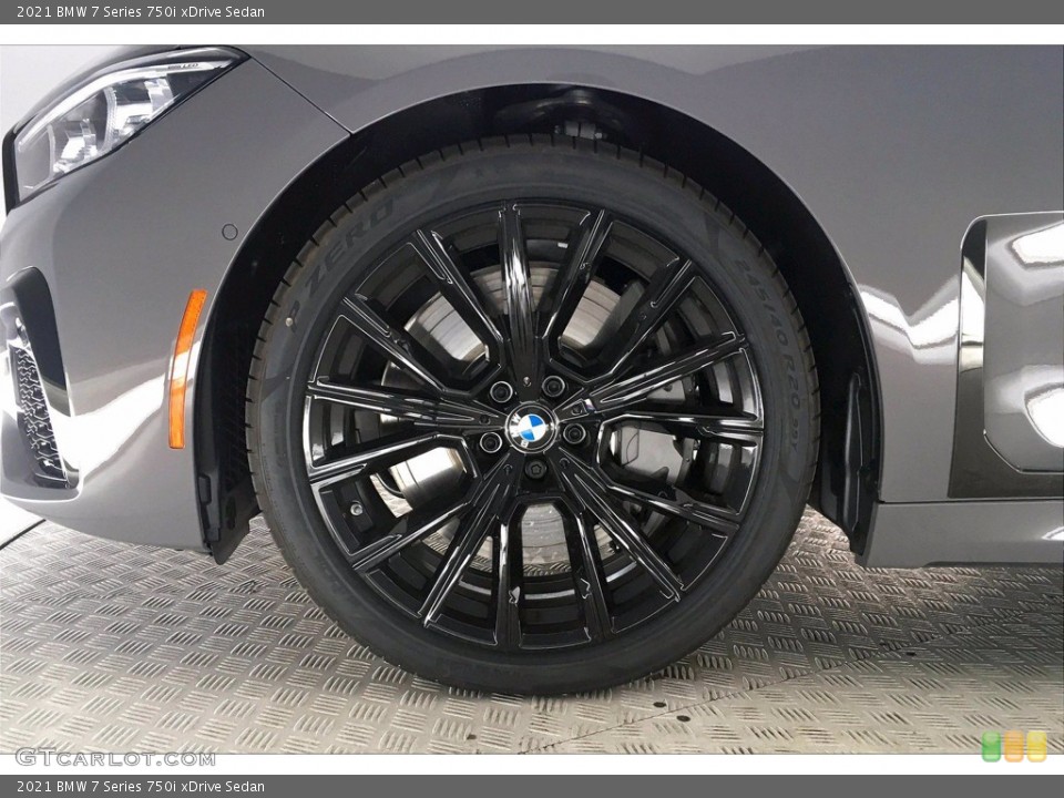2021 BMW 7 Series 750i xDrive Sedan Wheel and Tire Photo #140993589