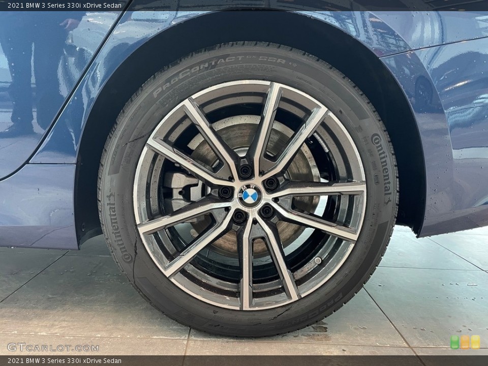 2021 BMW 3 Series 330i xDrive Sedan Wheel and Tire Photo #141007799