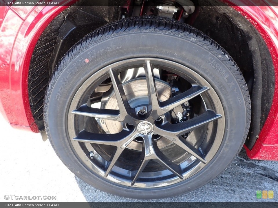 2021 Alfa Romeo Stelvio Ti AWD Wheel and Tire Photo #141009862