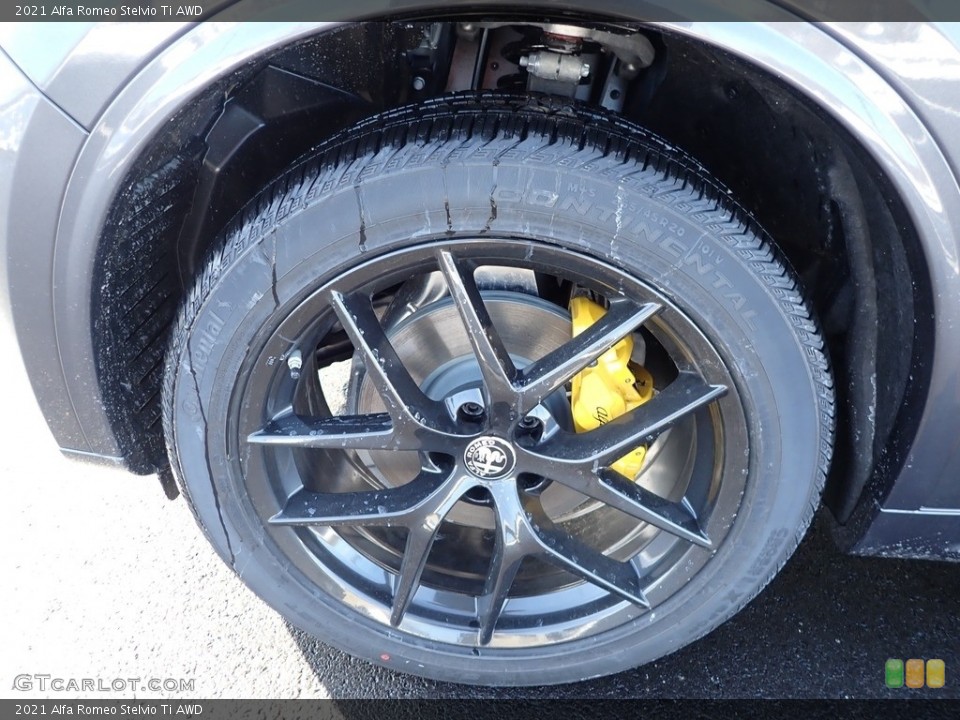 2021 Alfa Romeo Stelvio Ti AWD Wheel and Tire Photo #141011936