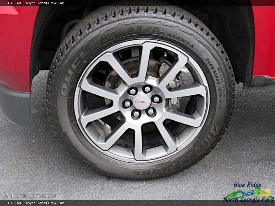 2018 GMC Canyon Denali Crew Cab Wheel and Tire Photo #141018162