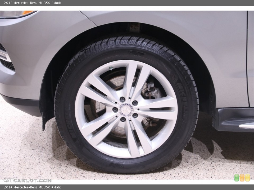 2014 Mercedes-Benz ML 350 4Matic Wheel and Tire Photo #141021331