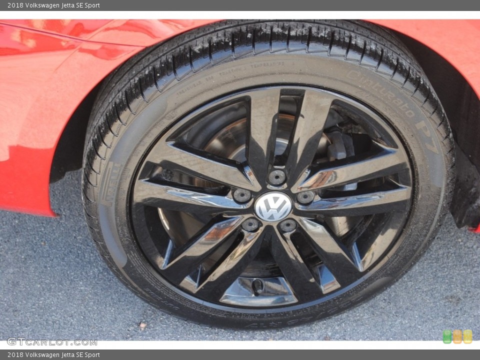 2018 Volkswagen Jetta SE Sport Wheel and Tire Photo #141022972