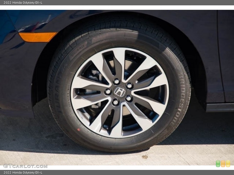 2022 Honda Odyssey EX-L Wheel and Tire Photo #141032549