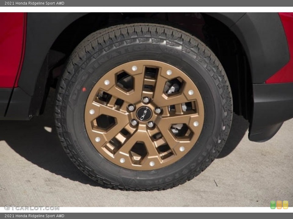 2021 Honda Ridgeline Sport AWD Wheel and Tire Photo #141037894
