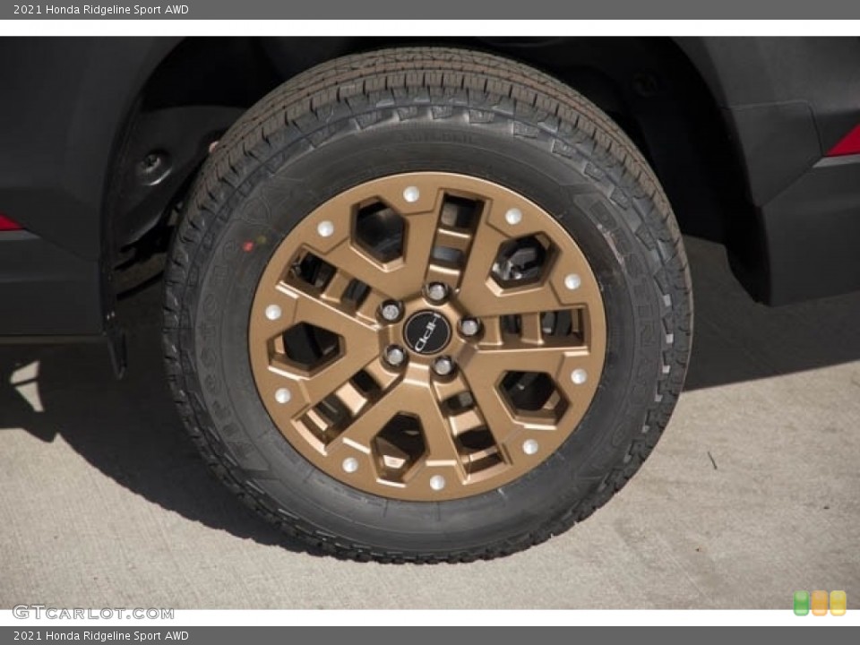 2021 Honda Ridgeline Sport AWD Wheel and Tire Photo #141037913
