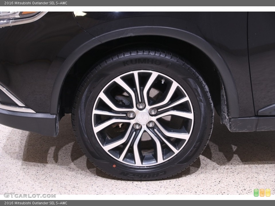 2016 Mitsubishi Outlander SEL S-AWC Wheel and Tire Photo #141043727