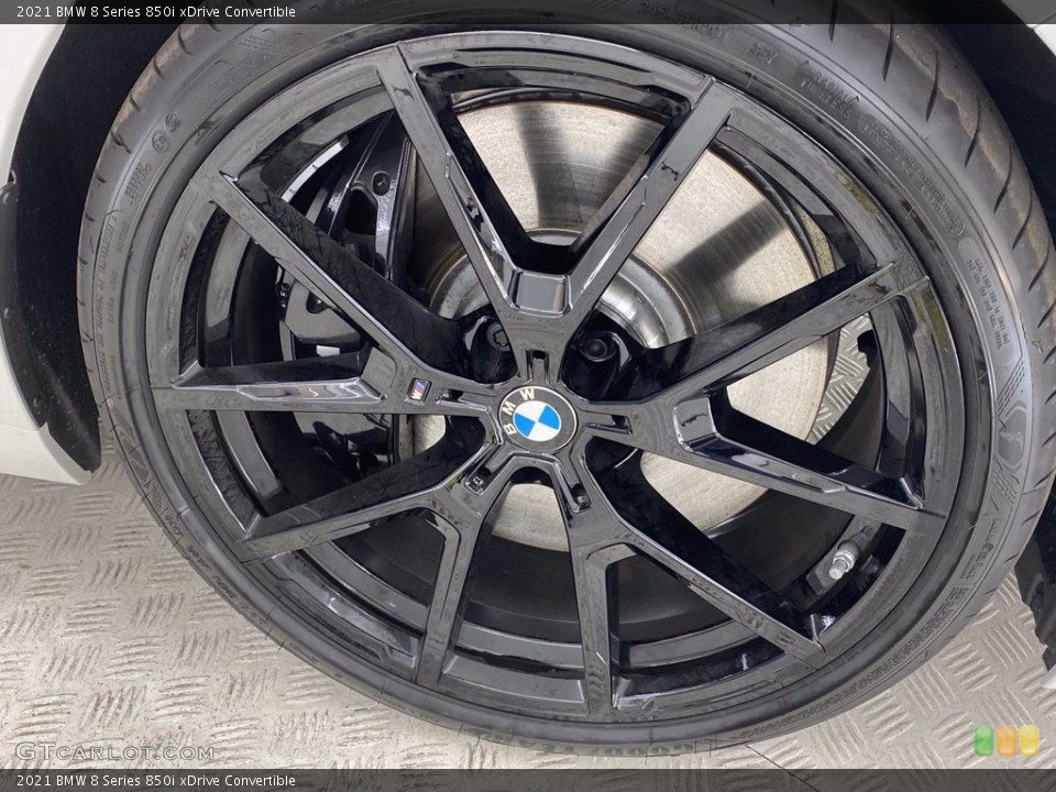 2021 BMW 8 Series 850i xDrive Convertible Wheel and Tire Photo #141048969