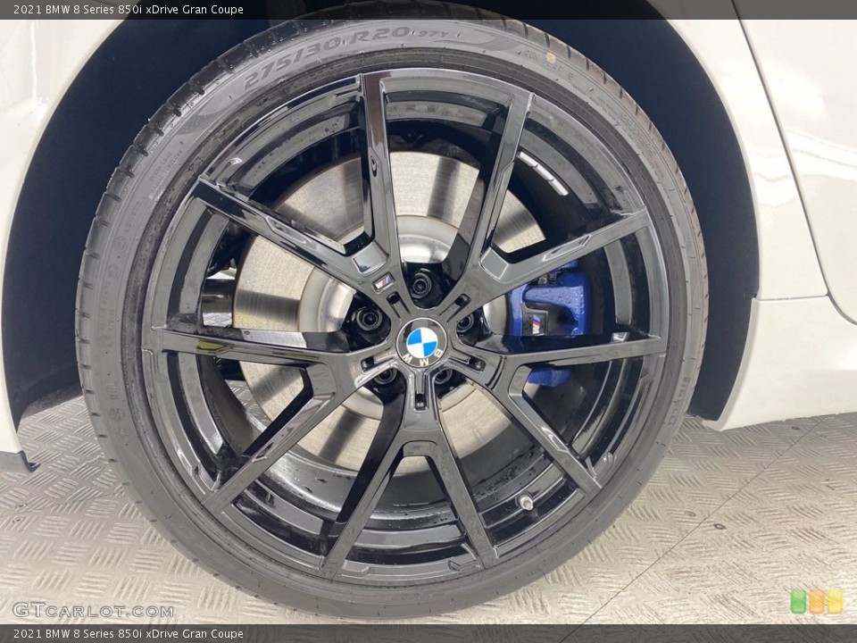 2021 BMW 8 Series 850i xDrive Gran Coupe Wheel and Tire Photo #141059784
