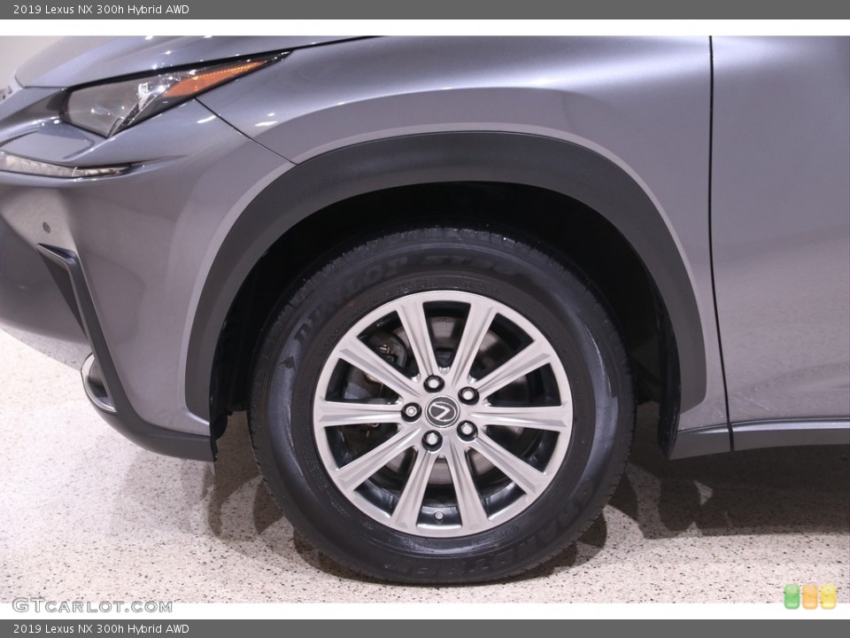 2019 Lexus NX 300h Hybrid AWD Wheel and Tire Photo #141062978