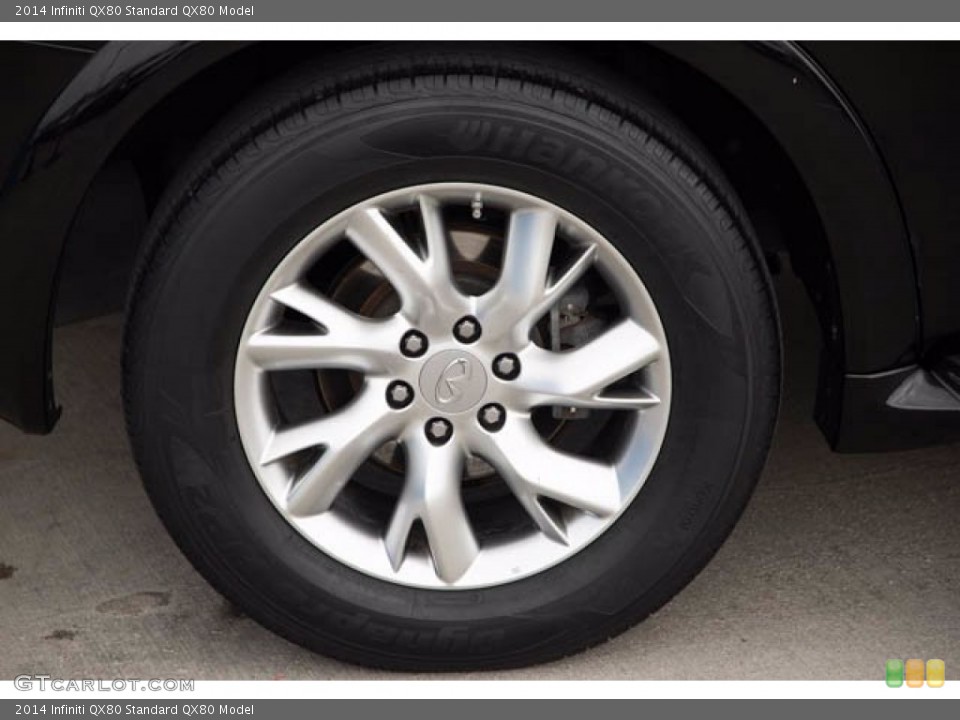 2014 Infiniti QX80  Wheel and Tire Photo #141074317