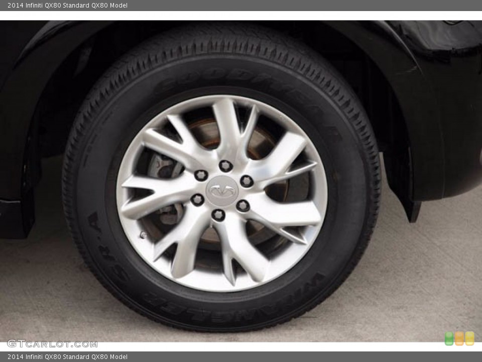 2014 Infiniti QX80  Wheel and Tire Photo #141074332